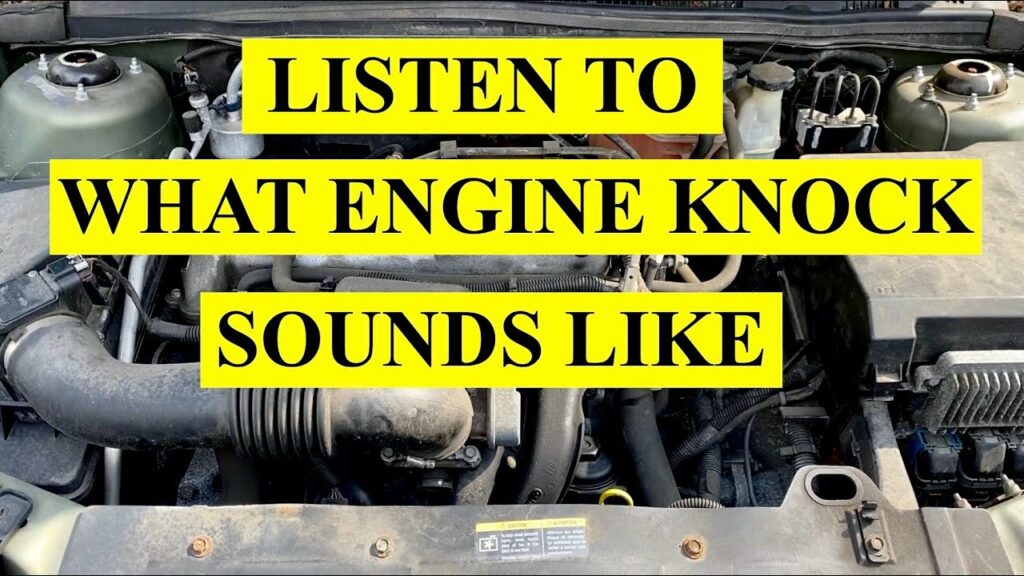 Knocking Sound From Engine Causes and Solutions Mechanic Times